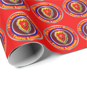 25. Infanterie-Division „Tropic Lightning“ Geschenkpapier