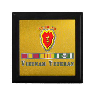 25. Infanterie Division Vietnam Veteran Erinnerungskiste