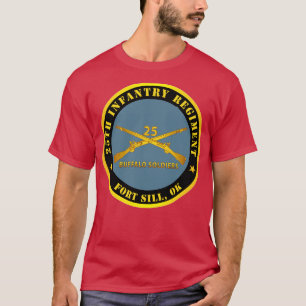 25. Infanterie Regiment Fort Sill OK Buffalo Soldi T-Shirt