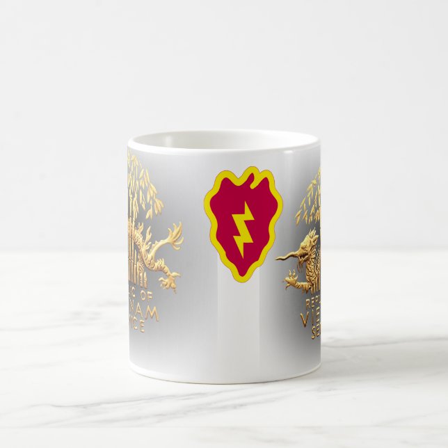 25. Infanterie und Vietnam-Service-Drache Tasse (Mittel)