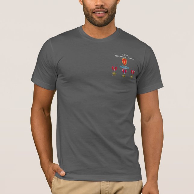 25. Infanterie-V-22 T-Shirt (Vorderseite)