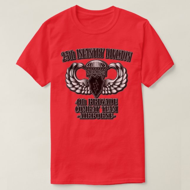 25. Infanterieabteilung 4. Brigade T-Shirt (Design vorne)