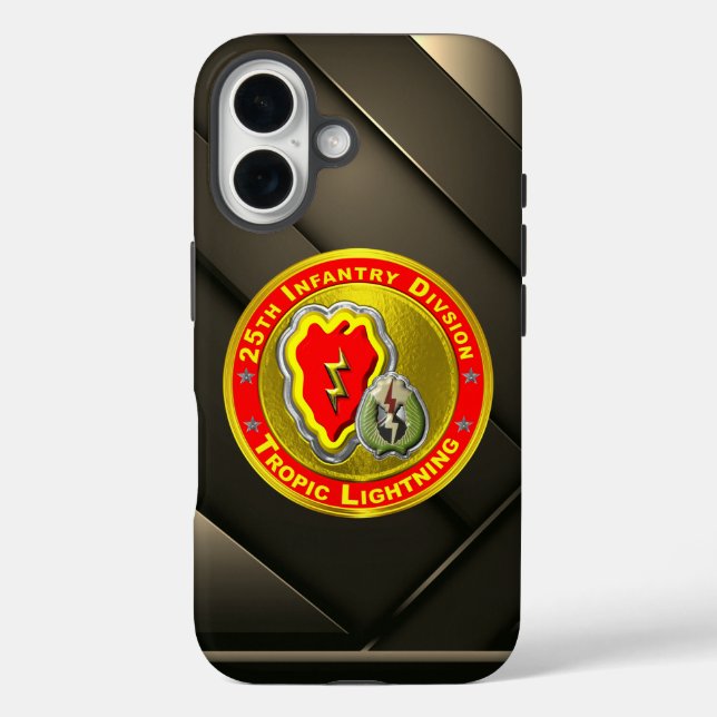 25. Infanterieabteilung Case-Mate iPhone Hülle (Rückseite)