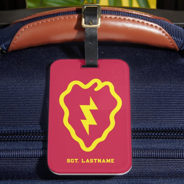 25. Infanterieabteilung Custom Gepäckanhänger (Vorderseite Insitu 2)