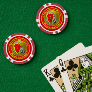 25. Infanterieabteilung Pokerchips