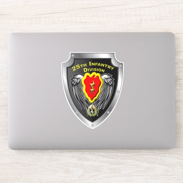 25. Infanterieabteilung "Tropischer Blitz" Aufkleber (Computer)