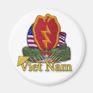 25. Infanterieabteilung vietnam vc rvn vets Magnet