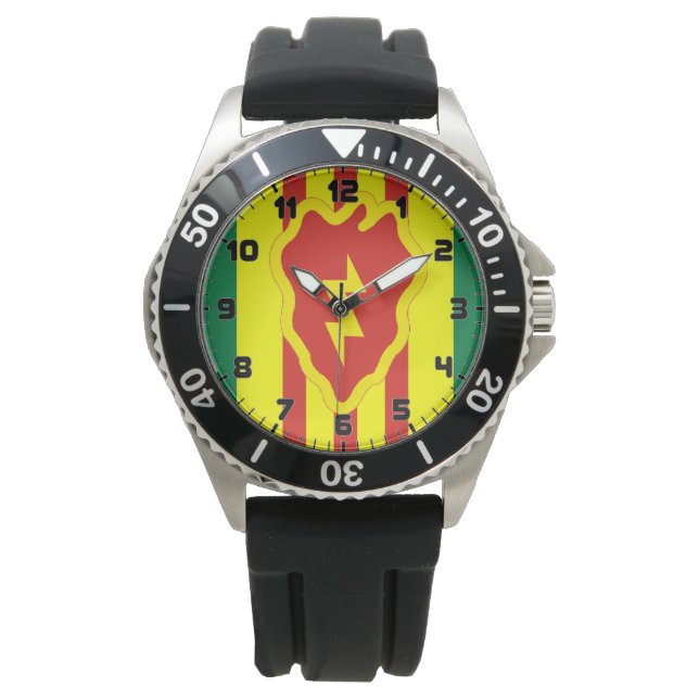 25. Infanterieabteilung VSM Armbanduhr (Vorderseite)