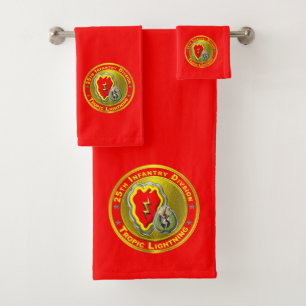 25. Infanteriedivision Badhandtuch Set