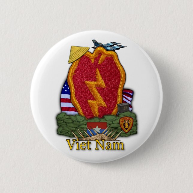 25. Infanteriedivision vietnam war Button (Vorderseite)
