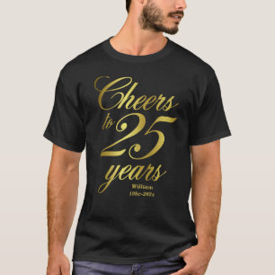 25 Jahre 25. Geburtstag T-Shirt