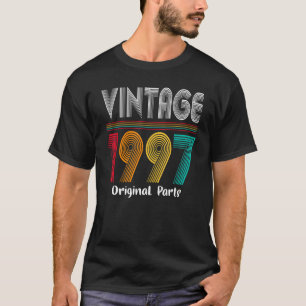 25 Jahre alt Geboren im Vintagen Jahr 1997 25. Geb T-Shirt