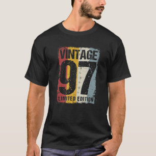 25 Jahre alt Vintag 1997 25. Geburtstagsdekoration T-Shirt