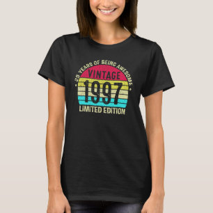 25 Jahre alte Vintage 1997 25. Geburtstag T-Shirt