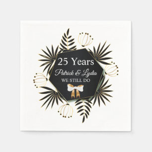 25 Jahre Black & Gold Leafy - ich bin immer noch a Serviette