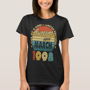 25 Jahre Phantastisch seit März 1998 25. Geburtsta T-Shirt