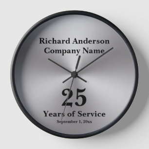 25 Jahre Service Imitate Silver Uhr