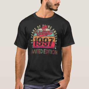 25 Jahre Vintag 1997 25. Geburtstag T-Shirt