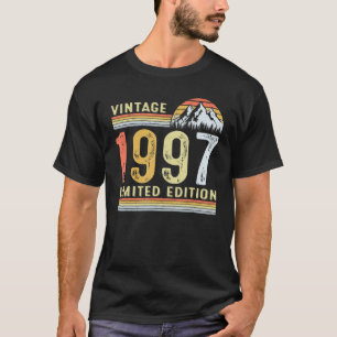 25 Jahre Vintag 1997 25. Geburtstag T-Shirt