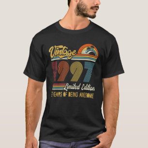 25 Jahre Vintag 1997 25. Geburtstag T-Shirt