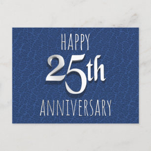 25. Jahrestag Feiertagspostkarte