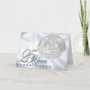 25. Jahrestag Karte