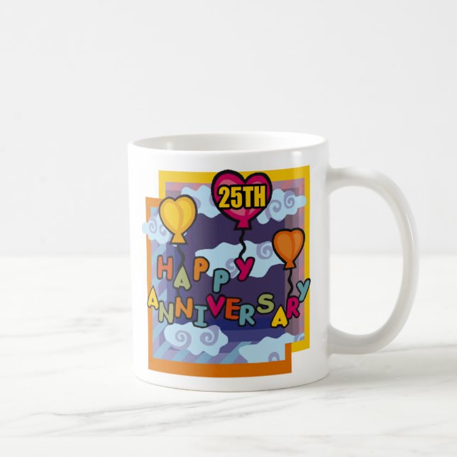 25. JAHRESTAG W1 TASSE (Rechts)