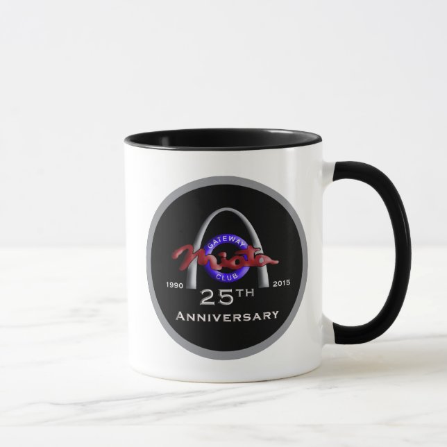 25. Jahrestags-Tasse Tasse (Rechts)