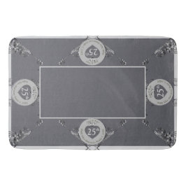 25./Jegliche Hochzeitstag-Bath-Matte Badematte