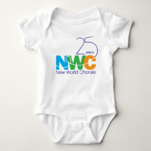 25. Jubiläum New World Chorale Baby Body Anzug Strampler