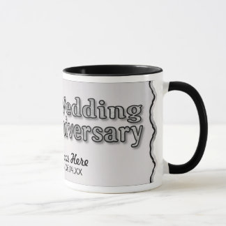 25. Jubiläum - Silber - Anpassen Tasse