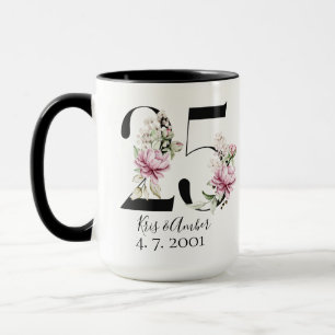 25. Jubiläums-Kaffeetasse Tasse