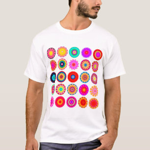 25 Mandalas II - Maßgeschneidert T-Shirt