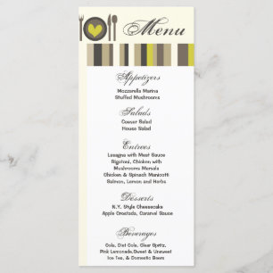 25 Menü-Karten, die China-Abendessen-Teller-Buffet Menükarte