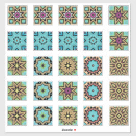 25 Mosaikfliesen 1 Aufkleber