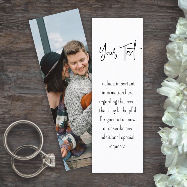 25 Pack Mini-Lesezeichen Hochzeitskarten Telefonnummerkarte (Von Creator hochgeladen)