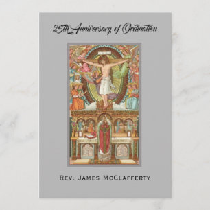 25. Priesterweihejubiläum Einladung