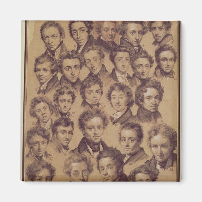 25 Schüler aus dem Studio Antoine Magnet (Vorne)