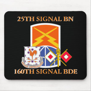 25. SIGNAL BATTALION 160. SIGNAL BRIGADE  MOUSEPAD