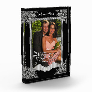 25. Silber-Jubiläum - DIY-Fotovorlage Fotoblock