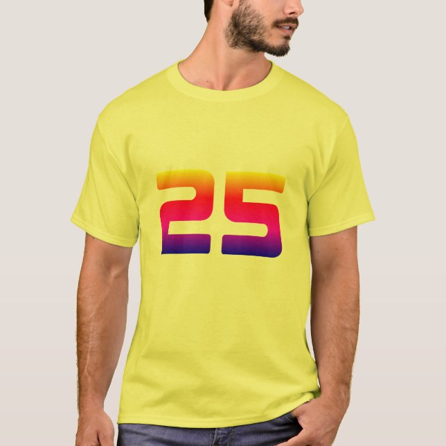 25 T - Shirt (Vorderseite)