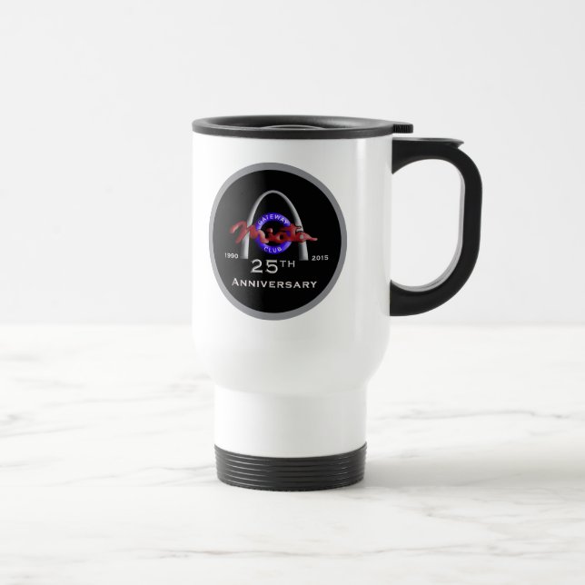 25. "weiße" Reise-Tasse Reisebecher (Rechts)