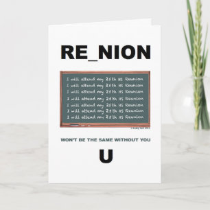 25. Wiedersehen Einladung