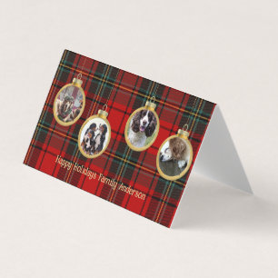 25 x Weihnachts-Foto Baubles Merry Sessing Hope