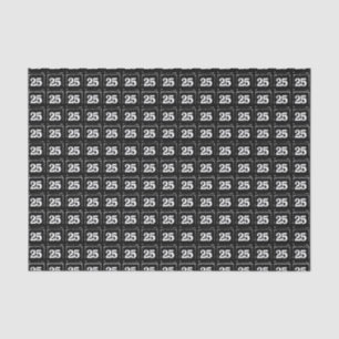 25 zum Schwarzteppichpapier Seidenpapier