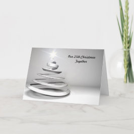 25th Christmas Together Christmas Card Feiertagskarte