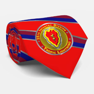 25th Infantry Division "Tropic Lightning" Neck Tie Krawatte