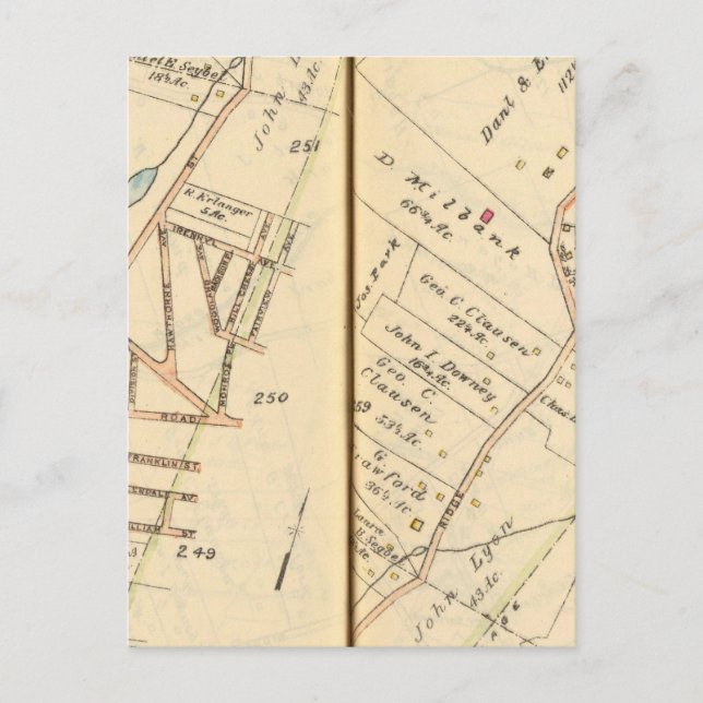 260261 Rye, Harrison Postkarte (Vorderseite)