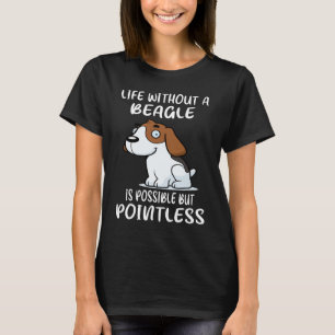 266 Leben ohne Beagle T-Shirt