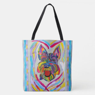 268 - Schnauzer Liebe Tote Bag